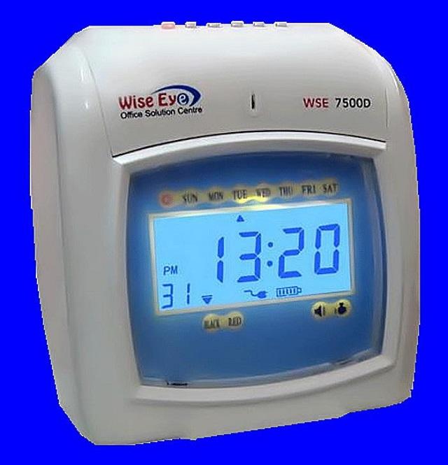 Máy chấm công Wise Eye Wse 7500D Máy chấm công Wise Eye Wse 7500D