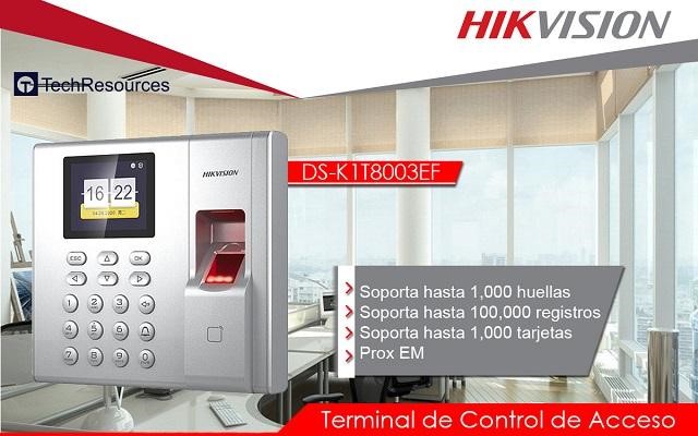 Thông số kỹ thuật của máy HIKVISION DS-K1T8003EF Thông số kỹ thuật của máy HIKVISION DS-K1T8003EF