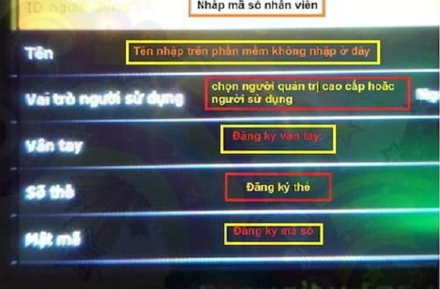 Lập trình máy chấm công vân tay cho nhân viên trong công ty Lập trình máy chấm công vân tay cho nhân viên trong công ty