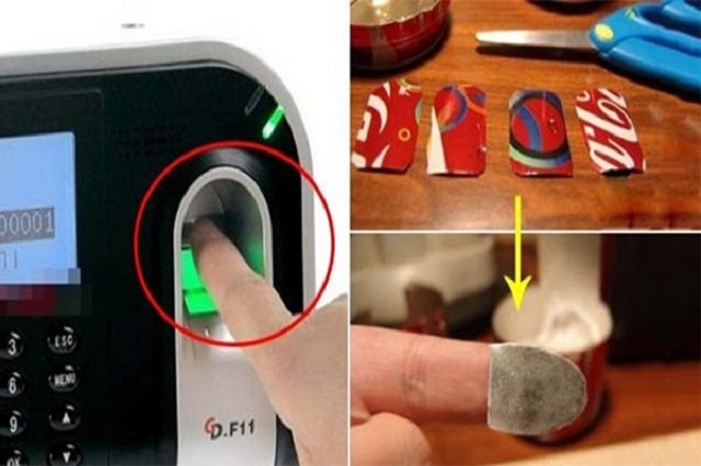 Làm dấu vân tay giả