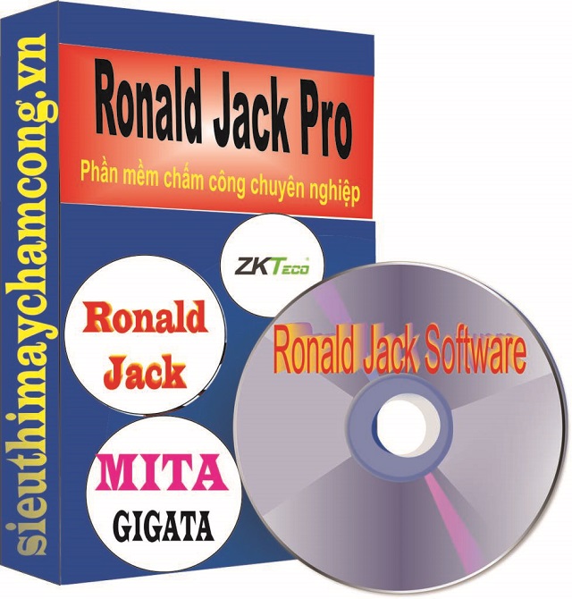 Phần mềm chấm công Ronald Jack Pro