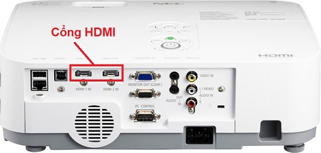 Máy chiếu không nhận cổng HDMI lúc này bạn cần kiểm tra thử xem cổng có bị hỏng không