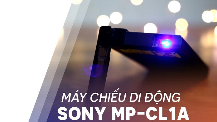 Máy chiếu mini cho Iphone: Sony MP-CL1A